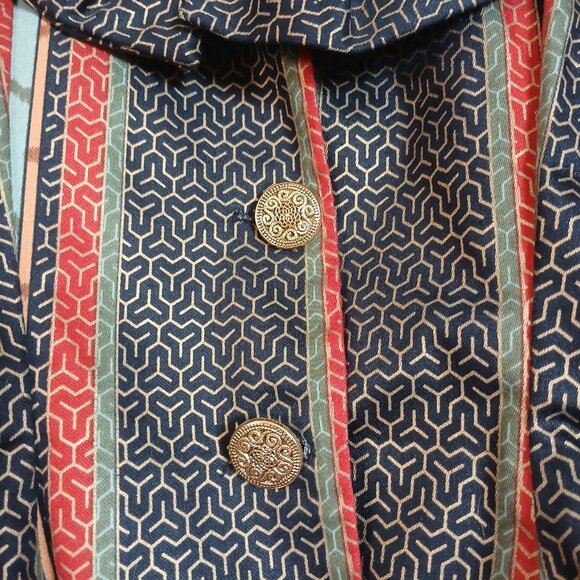 Vintage Harrison Holman Cropped Blazer with Bow Women's Size 6 - Picture 7 of 7